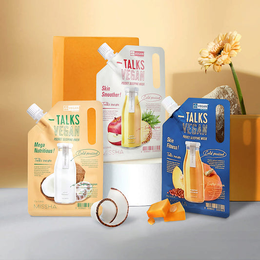 TALKS VEGAN POCKET SLEEPING MASK (SET OF 3)